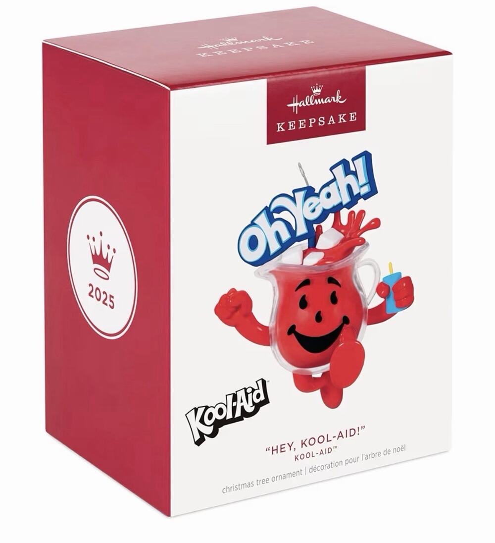 Hallmark Keepsake Christmas Ornament 2025, Kool-Aid Man “Hey, Kool-Aid! “